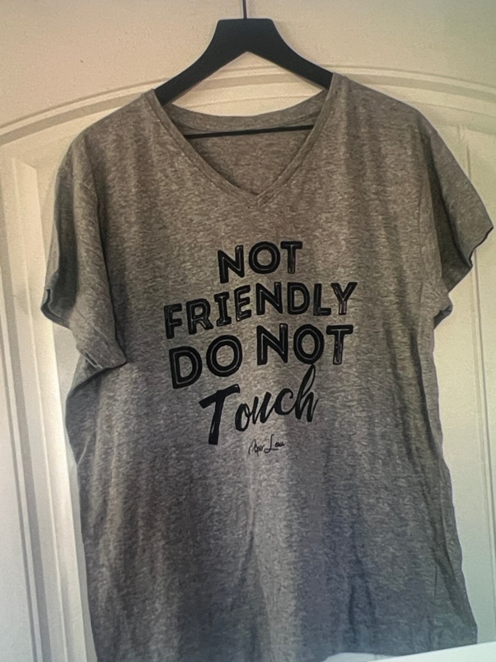 Not Friendly Fo Not Touch T Shirt
